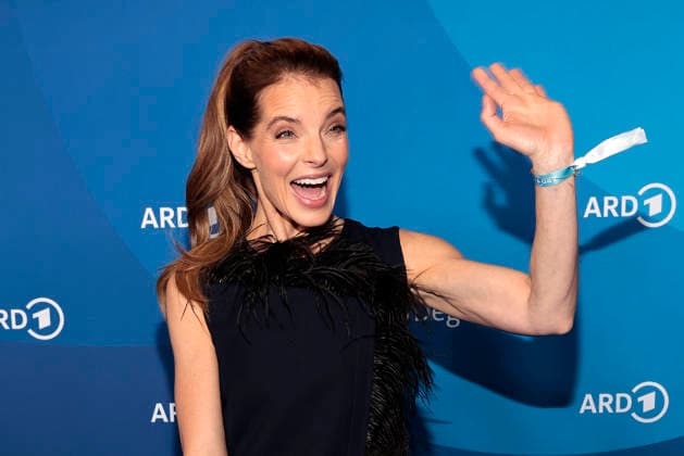Yvonne Catterfeld at the ARD Blue Hour as part of the 76 Berlinale on 13 02 2026 in Berlin ARD Blue Hour in Berlin