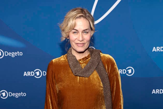 Gesine Cukrowski at the ARD Blue Hour as part of the 76 Berlinale on 13 02 2026 in Berlin ARD Blue Hour in Berlin