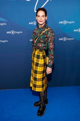 Bibiana Beglau at the ARD Blue Hour as part of the 76 Berlinale on 13 02 2026 in Berlin ARD Blue Hour in Berlin