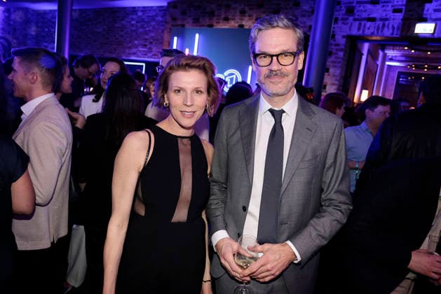 Franziska Weisz and Felix Herzogenrath at the ARD Blue Hour as part of the 76 Berlinale on 13 02 2026 in Berlin ARD Blue Hour in Berlin
