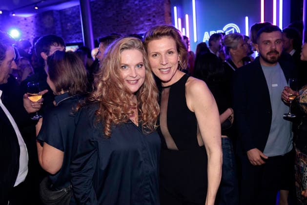 Diana Amft and Franziska Weisz at the ARD Blue Hour as part of the 76 Berlinale on 13 02 2026 in Berlin ARD Blue Hour in Berlin