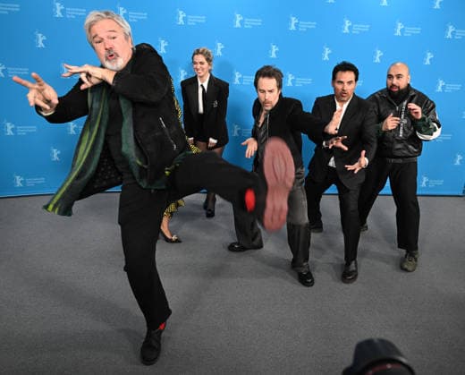 Photocall for the film Good Luck, Have Fun, Don t Die at the 76th Berlin International Film Festival (Berlinale 2026) at the Grand Hyatt Hotel Featuring: Asim Choudhry, Michael Pena, Gore Verbinski, Zazie Beetz and Haley Lu Richardson Where: Berlin, Germany When: 13 Feb 2026 Credit: Cover Images EDITORIAL USE ONLY. NOT FOR USE BY NEWSPAPERS BASED IN THE UK. Copyright: xx coverimg55466142