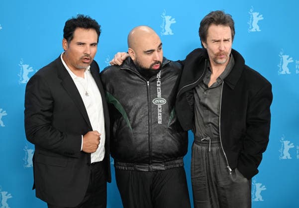 Photocall for the film Good Luck, Have Fun, Don t Die at the 76th Berlin International Film Festival (Berlinale 2026) at the Grand Hyatt Hotel Featuring: Asim Choudhry, Michael Pena and Sam Rockwell Where: Berlin, Germany When: 13 Feb 2026 Credit: Cover Images EDITORIAL USE ONLY. NOT FOR USE BY NEWSPAPERS BASED IN THE UK. Copyright: xx coverimg55466165