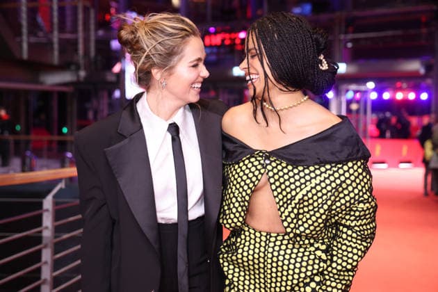 February 13, 2026, Berlin, Germany: Haley Lu Richardson and Zazie Beetz attend the premiere of Good Luck, Have Fun, Don t Die during the 76th Berlinale International Film Festival at Berlinalepalast in Berlin, Germany, on 13 February 2026. Photo: Berlin Germany - ZUMAm179 20260213_zep_m179_022 Copyright: xAlecxMichaelx