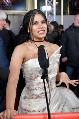 Zazie Beetz at the premiere of the feature film Good Luck, Have Fun, Don t Die at the Berlinale 2026 76 Berlin International Film Festival at the Zoo Palast Berlin, 13 02 2026 Foto:xM.xBehrensx xFuturexImagex luck_6351