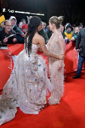 Zazie Beetz and Haley Lu Richardson at the premiere of the feature film Good Luck, Have Fun, Don t Die at the Berlinale 2026 76 Berlin International Film Festival at the Zoo Palast Berlin, 13 02 2026 Foto:xM.xBehrensx xFuturexImagex luck_6359