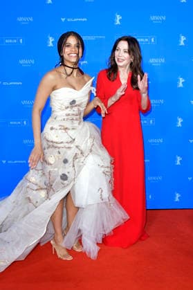 Zazie Beetz and Iris Berben at the premiere of the feature film Good Luck, Have Fun, Don t Die at the Berlinale 2026 76 Berlin International Film Festival at the Zoo Palast Berlin, 13 02 2026 Foto:xM.xBehrensx xFuturexImagex luck_6375