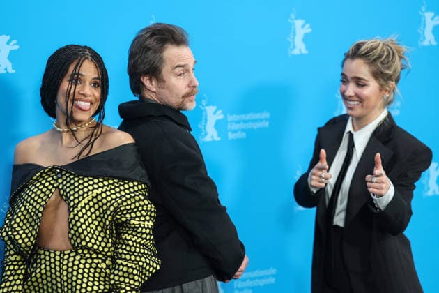 February 13, 2026, Berlin, Brandenburg, Germany: The 76 Berlinale Film Festival is taking place in Berlin from February 12 to 22, 2026. Good Luck, Have Fun, Dont Die film photocall Berlin Germany - ZUMAt227 20260213_zip_t227_003 Copyright: xMarinaxTakimotox