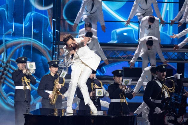 41st Les Victoires De La Musique Award Ceremony Mika attends the 41st Les Victoires De La Musique Award Ceremony at La Seine Musicale on February 13, 2026 in Boulogne-Billancourt, France. Photo by Nasser Berzane ABACAPRESS.COM Boulogne-Billancourt France  Copyright: xBerzanexNasser ABACAx