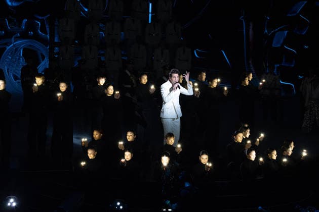41st Les Victoires De La Musique Award Ceremony Mika attends the 41st Les Victoires De La Musique Award Ceremony at La Seine Musicale on February 13, 2026 in Boulogne-Billancourt, France. Photo by Nasser Berzane ABACAPRESS.COM Boulogne-Billancourt France  Copyright: xBerzanexNasser ABACAx