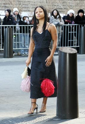 February 13, 2026 Myha la Herrold attend Calvin Klein 2026 Show during New York Fashion Week in New York. February 13, 2026 Copyright: xRWx