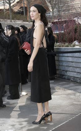 February 13, 2026 Alexa Chung attend Calvin Klein 2026 Show during New York Fashion Week in New York. February 13, 2026 Copyright: xRWx