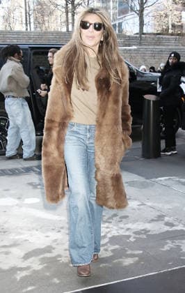 February 13, 2026 Nina Garcia attend Calvin Klein 2026 Show during New York Fashion Week in New York. February 13, 2026 Copyright: xRWx