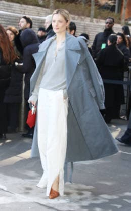 February 13, 2026 Louisa Jacobson attend Calvin Klein 2026 Show during New York Fashion Week in New York. February 13, 2026 Copyright: xRWx