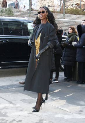 February 13, 2026 Jodie Turner-Smith attend Calvin Klein 2026 Show during New York Fashion Week in New York. February 13, 2026 Copyright: xRWx