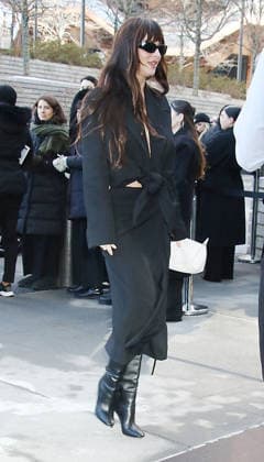 February 13, 2026 Dakota Johnson attend Calvin Klein 2026 Show during New York Fashion Week in New York. February 13, 2026 Copyright: xRWx