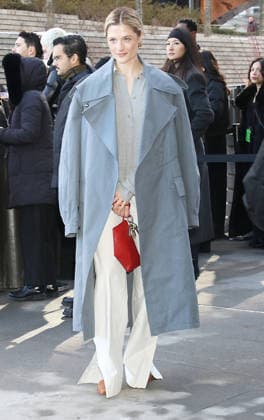 February 13, 2026 Louisa Jacobson attend Calvin Klein 2026 Show during New York Fashion Week in New York. February 13, 2026 Copyright: xRWx