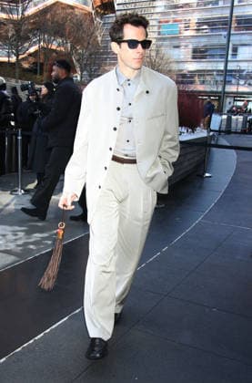 February 13, 2026 Mark Ronson, attend Calvin Klein 2026 Show during New York Fashion Week in New York. February 13, 2026 Copyright: xRWx