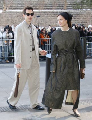 February 13, 2026 Mark Ronson, Grace Gummer attend Calvin Klein 2026 Show during New York Fashion Week in New York. February 13, 2026 Copyright: xRWx