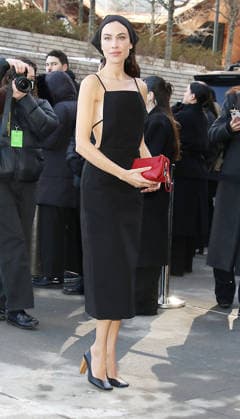 February 13, 2026 Alexa Chung attend Calvin Klein 2026 Show during New York Fashion Week in New York. February 13, 2026 Copyright: xRWx