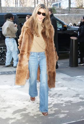 February 13, 2026 Nina Garcia attend Calvin Klein 2026 Show during New York Fashion Week in New York. February 13, 2026 Copyright: xRWx