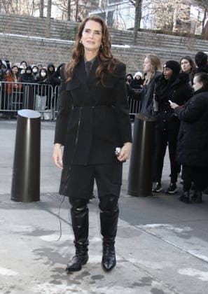 February 13, 2026 Brooke Shields attend Calvin Klein 2026 Show during New York Fashion Week in New York. February 13, 2026 Copyright: xRWx