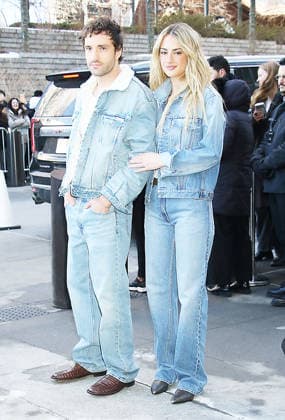 February 13, 2026 Jackson White, Grace Van Patten attend Calvin Klein 2026 Show during New York Fashion Week in New York. February 13, 2026 Copyright: xRWx