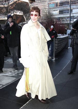 February 13, 2026 Britt Lower attend Calvin Klein 2026 Show during New York Fashion Week in New York. February 13, 2026 Copyright: xRWx