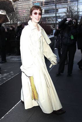 February 13, 2026 Britt Lower attend Calvin Klein 2026 Show during New York Fashion Week in New York. February 13, 2026 Copyright: xRWx