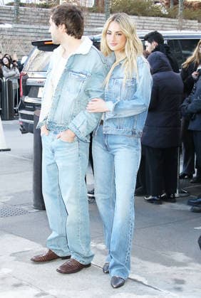February 13, 2026 Jackson White, Grace Van Patten attend Calvin Klein 2026 Show during New York Fashion Week in New York. February 13, 2026 Copyright: xRWx