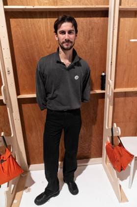 February 13, 2026, Bronx, New York, USA: Designer Christian Cowan seen backstage for Christian Cowan fashion show during New York FW26 at 450 West 31st Street in New York, NY on February 13, 2026. Bronx USA - ZUMAr339 20260213_znp_r339_024 Copyright: xLevxRadinx