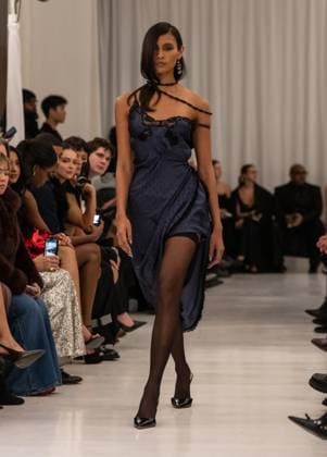 February 13, 2026, Bronx, New York, USA: Model walks runway for Christian Cowan fashion show during New York FW26 at 450 West 31st Street in New York, NY on February 13, 2026. Bronx USA - ZUMAr339 20260213_znp_r339_043 Copyright: xLevxRadinx