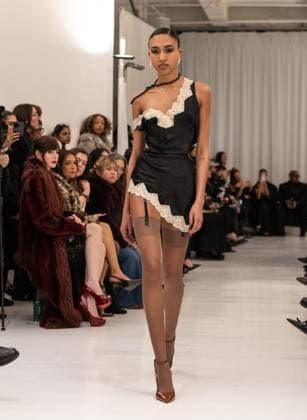 February 13, 2026, Bronx, New York, USA: Model walks runway for Christian Cowan fashion show during New York FW26 at 450 West 31st Street in New York, NY on February 13, 2026. Bronx USA - ZUMAr339 20260213_znp_r339_052 Copyright: xLevxRadinx