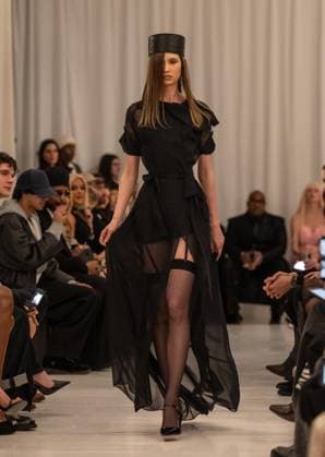 February 13, 2026, Bronx, New York, USA: Model walks runway for Christian Cowan fashion show during New York FW26 at 450 West 31st Street in New York, NY on February 13, 2026. Bronx USA - ZUMAr339 20260213_znp_r339_055 Copyright: xLevxRadinx
