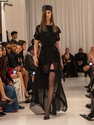 February 13, 2026, Bronx, New York, USA: Model walks runway for Christian Cowan fashion show during New York FW26 at 450 West 31st Street in New York, NY on February 13, 2026. Bronx USA - ZUMAr339 20260213_znp_r339_056 Copyright: xLevxRadinx