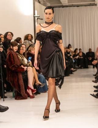 February 13, 2026, Bronx, New York, USA: Model walks runway for Christian Cowan fashion show during New York FW26 at 450 West 31st Street in New York, NY on February 13, 2026. Bronx USA - ZUMAr339 20260213_znp_r339_060 Copyright: xLevxRadinx