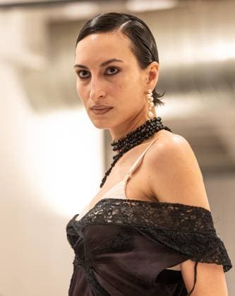 February 13, 2026, Bronx, New York, USA: Model walks runway for Christian Cowan fashion show during New York FW26 at 450 West 31st Street in New York, NY on February 13, 2026. Bronx USA - ZUMAr339 20260213_znp_r339_063 Copyright: xLevxRadinx