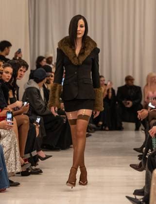 February 13, 2026, Bronx, New York, USA: Model walks runway for Christian Cowan fashion show during New York FW26 at 450 West 31st Street in New York, NY on February 13, 2026. Bronx USA - ZUMAr339 20260213_znp_r339_064 Copyright: xLevxRadinx
