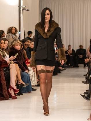 February 13, 2026, Bronx, New York, USA: Model walks runway for Christian Cowan fashion show during New York FW26 at 450 West 31st Street in New York, NY on February 13, 2026. Bronx USA - ZUMAr339 20260213_znp_r339_065 Copyright: xLevxRadinx