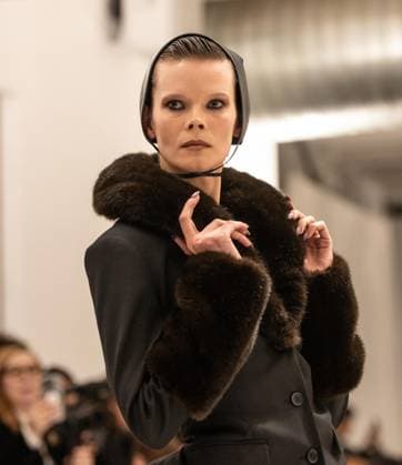 February 13, 2026, Bronx, New York, USA: Model walks runway for Christian Cowan fashion show during New York FW26 at 450 West 31st Street in New York, NY on February 13, 2026. Bronx USA - ZUMAr339 20260213_znp_r339_094 Copyright: xLevxRadinx