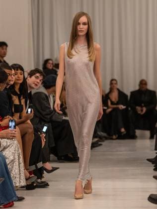 February 13, 2026, Bronx, New York, USA: Model walks runway for Christian Cowan fashion show during New York FW26 at 450 West 31st Street in New York, NY on February 13, 2026. Bronx USA - ZUMAr339 20260213_znp_r339_095 Copyright: xLevxRadinx