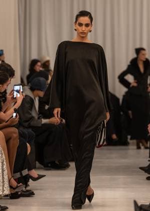 February 13, 2026, Bronx, New York, USA: Model walks runway for Christian Cowan fashion show during New York FW26 at 450 West 31st Street in New York, NY on February 13, 2026. Bronx USA - ZUMAr339 20260213_znp_r339_097 Copyright: xLevxRadinx