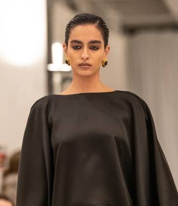 February 13, 2026, Bronx, New York, USA: Model walks runway for Christian Cowan fashion show during New York FW26 at 450 West 31st Street in New York, NY on February 13, 2026. Bronx USA - ZUMAr339 20260213_znp_r339_099 Copyright: xLevxRadinx