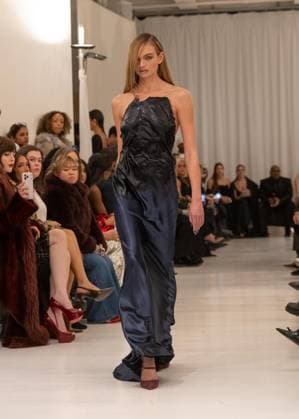 February 13, 2026, Bronx, New York, USA: Model walks runway for Christian Cowan fashion show during New York FW26 at 450 West 31st Street in New York, NY on February 13, 2026. Bronx USA - ZUMAr339 20260213_znp_r339_106 Copyright: xLevxRadinx