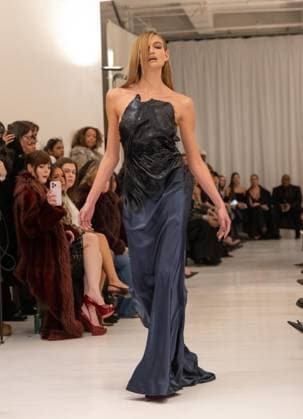 February 13, 2026, Bronx, New York, USA: Model walks runway for Christian Cowan fashion show during New York FW26 at 450 West 31st Street in New York, NY on February 13, 2026. Bronx USA - ZUMAr339 20260213_znp_r339_107 Copyright: xLevxRadinx