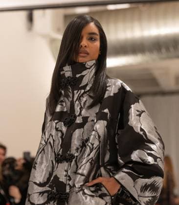 February 13, 2026, Bronx, New York, USA: Model walks runway for Christian Cowan fashion show during New York FW26 at 450 West 31st Street in New York, NY on February 13, 2026. Bronx USA - ZUMAr339 20260213_znp_r339_112 Copyright: xLevxRadinx
