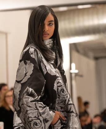 February 13, 2026, Bronx, New York, USA: Model walks runway for Christian Cowan fashion show during New York FW26 at 450 West 31st Street in New York, NY on February 13, 2026. Bronx USA - ZUMAr339 20260213_znp_r339_113 Copyright: xLevxRadinx
