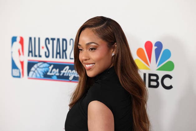 Los Angeles Clippers And Comcast NBCUniversal s NBA All-Star Legendary Tip-Off Celebration Jordyn Woods at the Los Angeles Clippers And Comcast NBCUniversal s National Basketball Association (NBA) All-Star Legendary Tip-Off Celebration held at the Los Angeles County Museum of Art (LACMA) on February 13, 2026 in Miracle Mile, Los Angeles, California, United States., Credit:Xavier Collin Avalon USA, Los Angeles  Copyright: xXavierxCollinx xAvalonx 1074860325