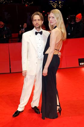 Anders Danielsen Lie with wife Iselin Steiro at the premiere of the feature film Everybody Digs Bill Evans at the Berlinale 2026 76 Berlin International Film Festival in the Berlinale Palast Berlin, 13 02 2026 Foto:xC.xTamckex xFuturexImagex bill_6211