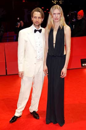 Anders Danielsen Lie with wife Iselin Steiro at the premiere of the feature film Everybody Digs Bill Evans at the Berlinale 2026 76 Berlin International Film Festival in the Berlinale Palast Berlin, 13 02 2026 Foto:xC.xTamckex xFuturexImagex bill_6213